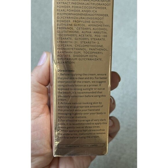 Letebee Light Dark Spot Cream for Body NEW in Sealed box moisturizing nourishing - Picture 7 of 11